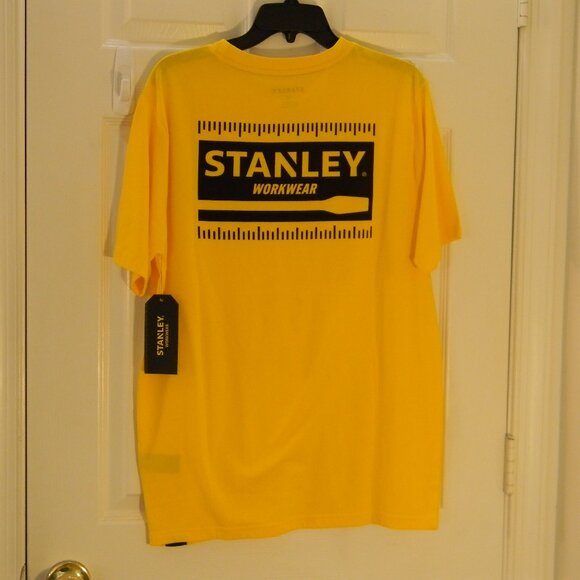 Stanley Workwear Neon Yellow Tee Size M NWT - Picture 2 of 4